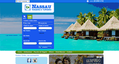 Desktop Screenshot of nassauturismo.com.br